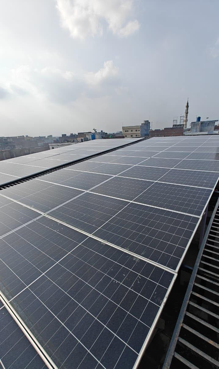 Bifacial solar panel supplied by SunMax Energy Solutions